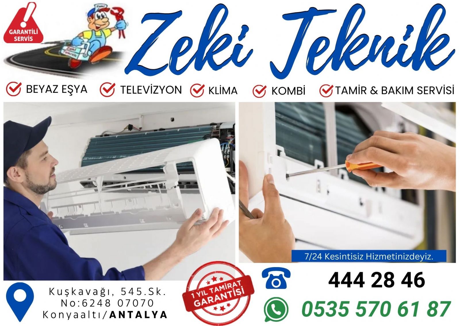 Kuşkavağı Klima Servisi